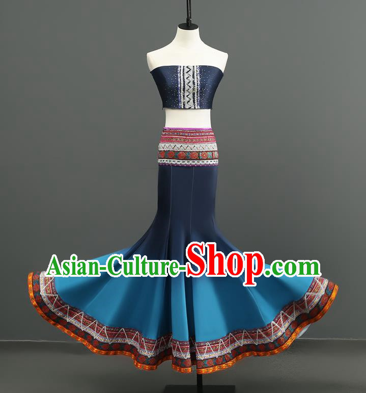 Dai Dance Performance Costumes Female Students Exam Art Examination Practice Chinese Minority Costumes