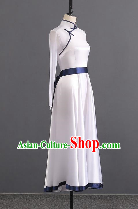 Mongolian Dance Costume Performance Suit Set Women National Costume Art Test Practice Suit Large Swing Skirt