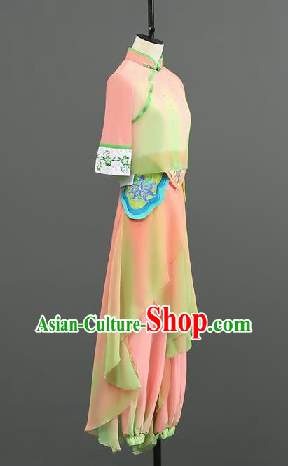 Jiaozhou Dance Clothing Women Elegant Performance Clothing Art Examination Clothing Painting Tea Leisure Lyric Repertoire Performance Clothing Ethnic Style