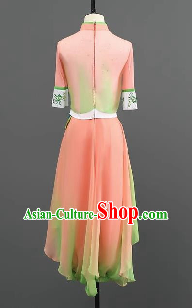Jiaozhou Dance Clothing Women Elegant Performance Clothing Art Examination Clothing Painting Tea Leisure Lyric Repertoire Performance Clothing Ethnic Style