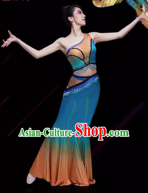 Xishuangbanna Dai Costume Female Dai Dance Costume Art Test Dai Dance Performance Costume Children Dai Dance Skirt