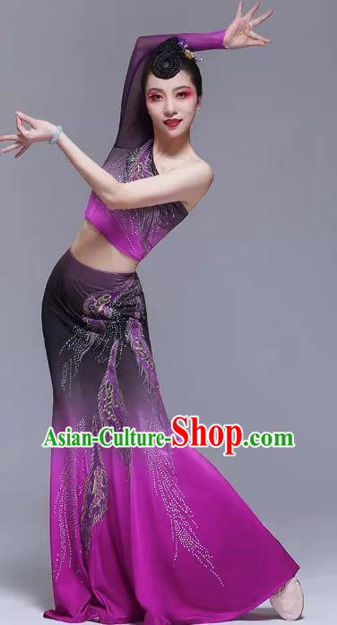 Dai Costume Female Xishuangbanna Children Dai Dance Costume Art Examination Dai Dance Performance Costume Dai Dance Skirt