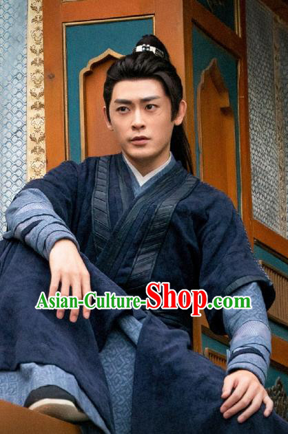 Romantic Drama Destined Chang Feng Du Shen Ming Replica Garments China Song Dynasty Warrior Costumes Ancient Swordsman Clothing