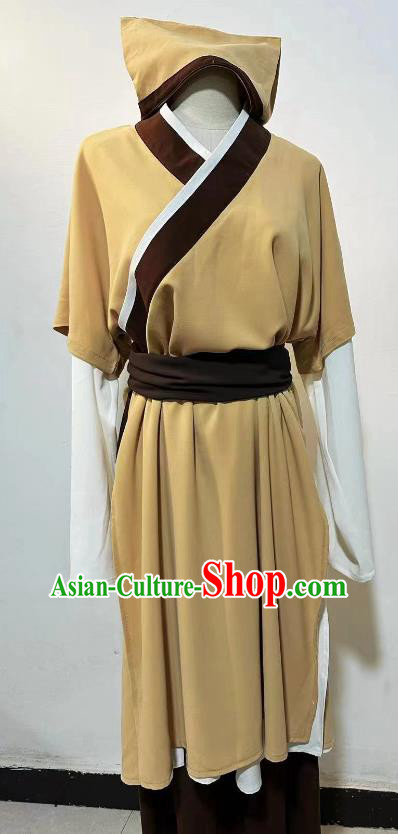 Top Stage Performance Costume China Ancient Ming Dynasty Medical Scientist Li Shizhen Clothing