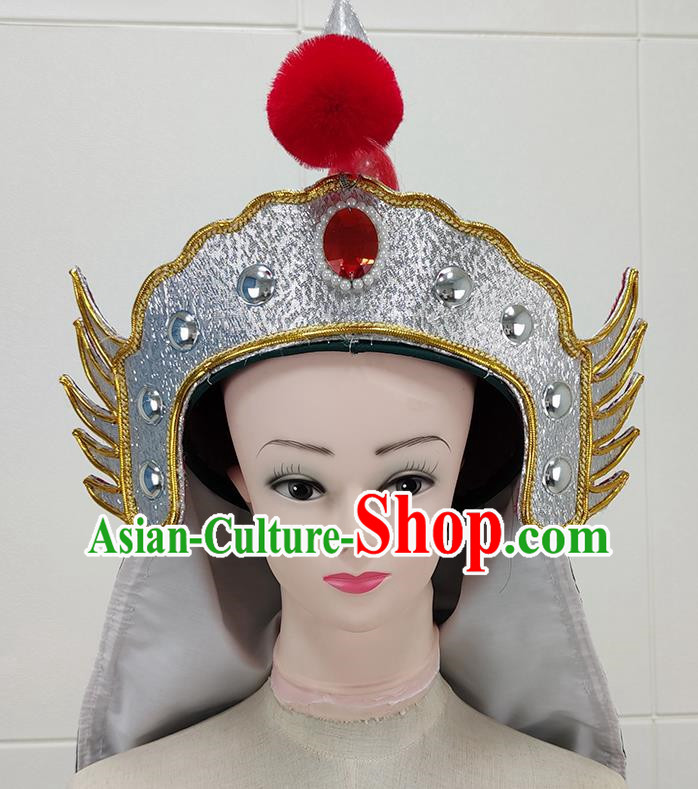 Drama And Opera High End Male Soldiers Yue Opera Martial Arts Hat