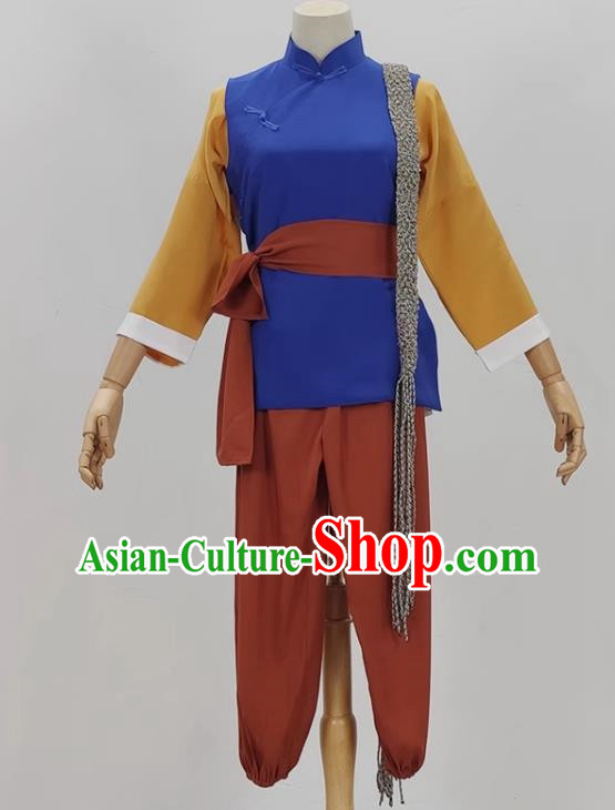 Yue Opera Zhang Hupong Costumes Costumes Huangmei Opera Costumes Poor Old Students Servants