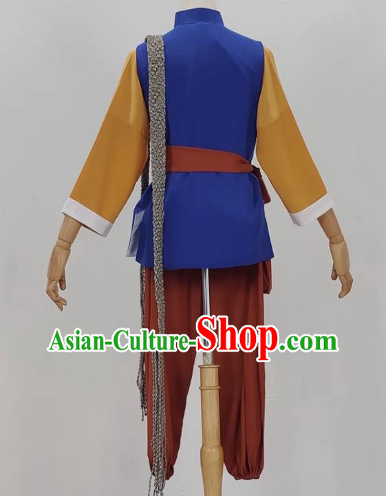 Yue Opera Zhang Hupong Costumes Costumes Huangmei Opera Costumes Poor Old Students Servants