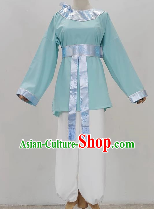 Yue Opera Splitting The Mountain To Save Mother Agarwood Costume Ancient Costume Round Neck Book Children Clothes Huangmei Opera Performance Clothes Baby Clothes