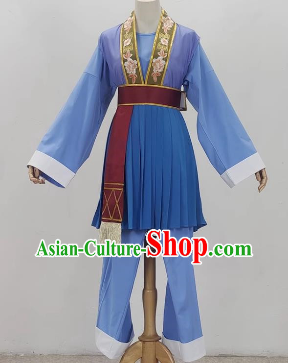 Yue Opera He Wenxiu Yang Mama Costumes Costumes Huangmei Opera Costumes Servant Lao Dan Clothes Opera Costumes