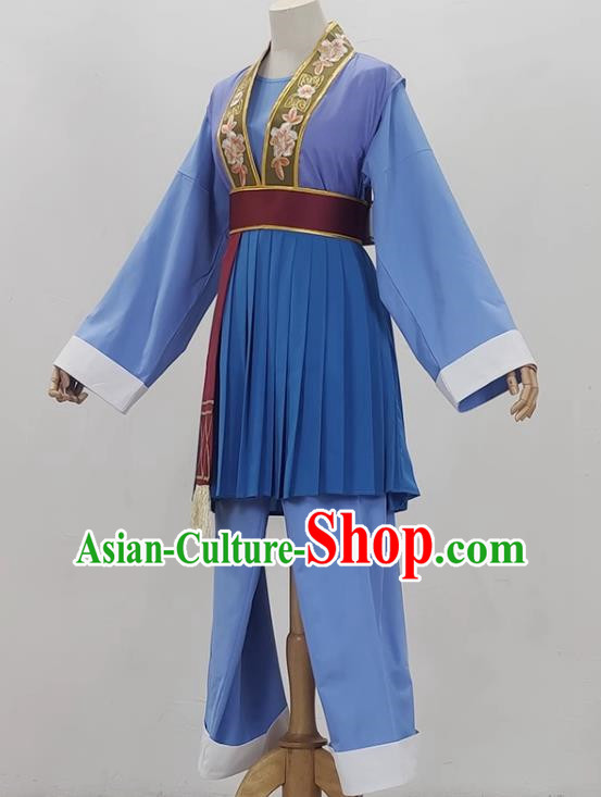 Yue Opera He Wenxiu Yang Mama Costumes Costumes Huangmei Opera Costumes Servant Lao Dan Clothes Opera Costumes