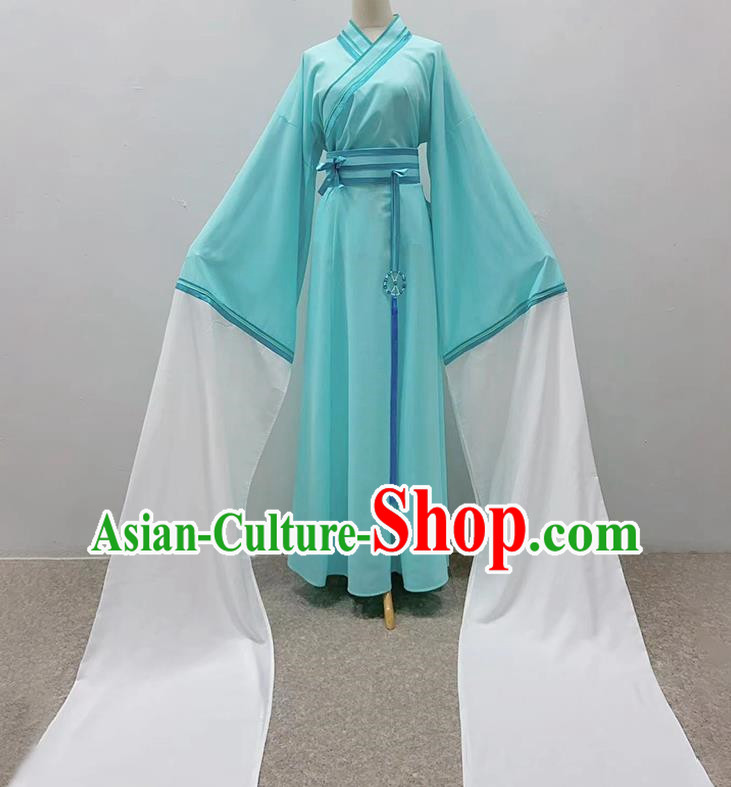 Ancient Costume Hua Dan Costume Yue Opera Huangmei Opera Performance Costume Jing Chai Ji Tou Jiangmin Female Opera Water Sleeve Dance Costume