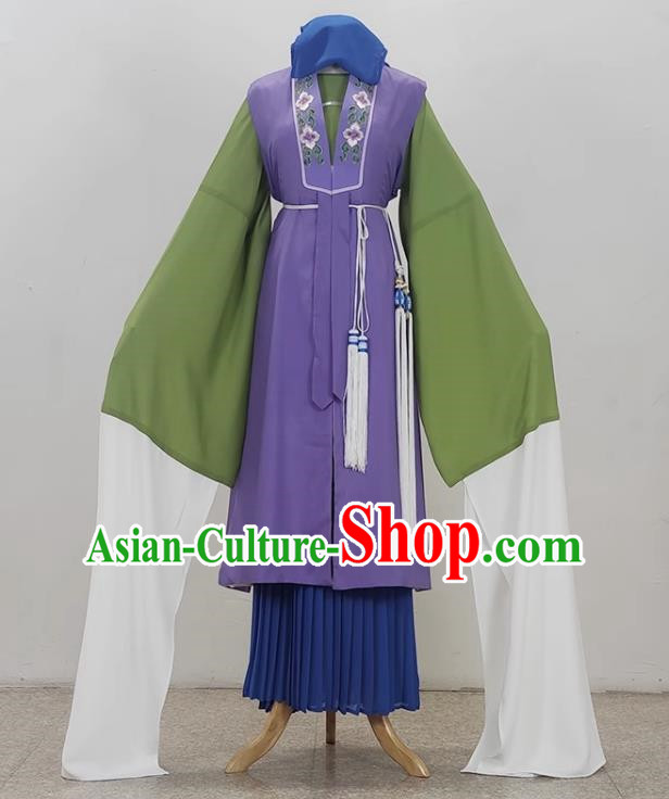 Yue Opera Lao Dan Costumes Ancient Costumes Film And Television Huangmei Opera Performance Costumes Kudan Tragedy Costumes