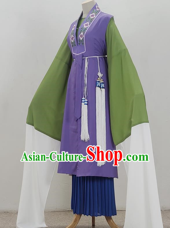 Yue Opera Lao Dan Costumes Ancient Costumes Film And Television Huangmei Opera Performance Costumes Kudan Tragedy Costumes