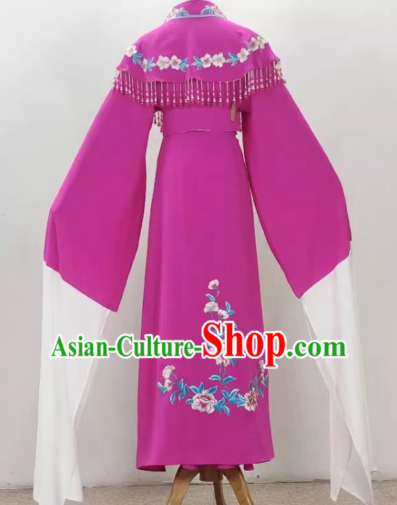 Magenta Peony Hua Dan Miss Costume Princess Costume Drama Opera Yue Opera Qiong Opera Huangmei Stage Costume