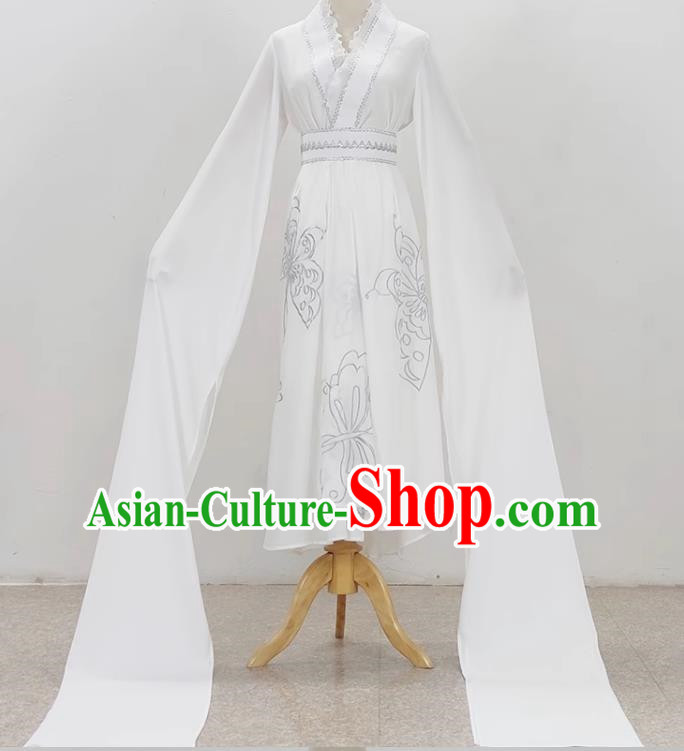 Big Butterfly Splitting Coffin Costume Huangmei Opera Costume New Water Sleeve Hua Dan Clothes Opera Dance