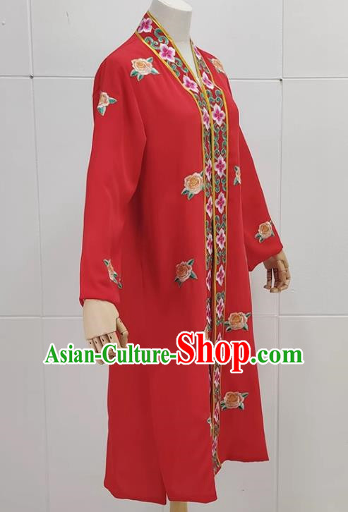 Lao Dan Costumes Ancient Costumes Huangmei Opera Costumes Lao Dan Clothes Cai Dan Yue Opera Costumes