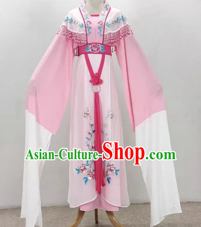 Pink Peony Hua Dan Miss Costume Princess Costume Drama Opera Yue Opera Qiong Opera Huangmei Stage Costume