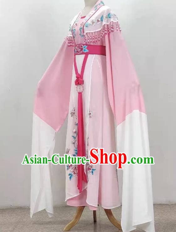 Pink Peony Hua Dan Miss Costume Princess Costume Drama Opera Yue Opera Qiong Opera Huangmei Stage Costume