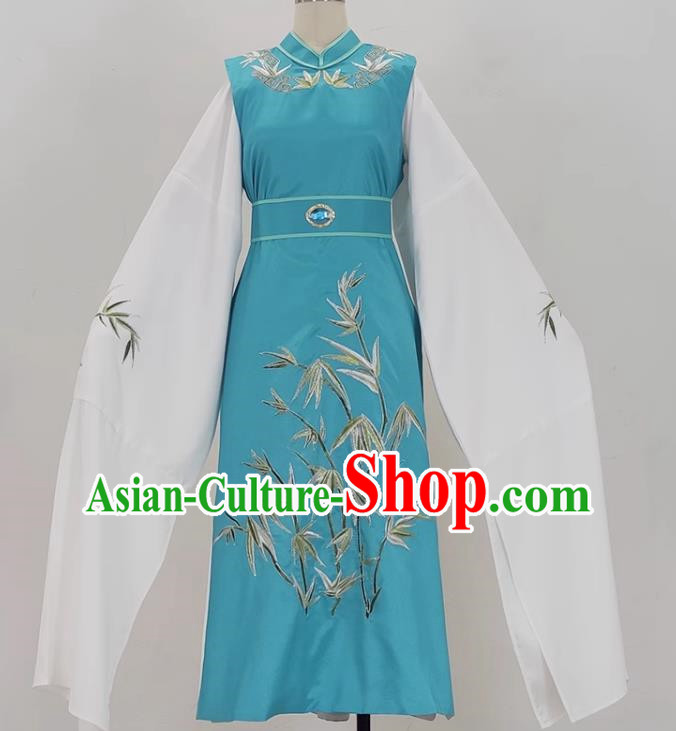 Yue Opera Jia Baoyu Costume Costume Costume Huangmei Opera Niche Vest Embroidered With Bamboo Leaves