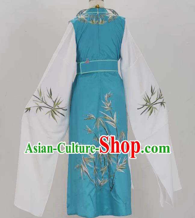 Yue Opera Jia Baoyu Costume Costume Costume Huangmei Opera Niche Vest Embroidered With Bamboo Leaves