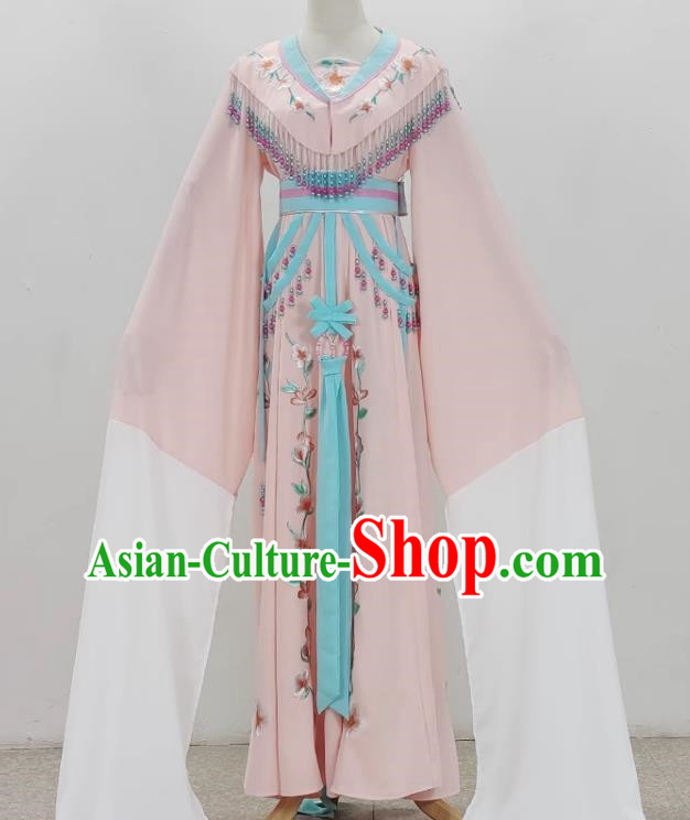 Light Pink Yue Opera Hua Dan Costume Costume Performance Costume Miss Costume Opera Stage Performance Costume