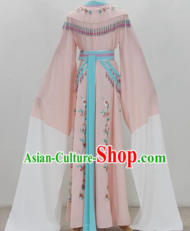 Light Pink Yue Opera Hua Dan Costume Costume Performance Costume Miss Costume Opera Stage Performance Costume