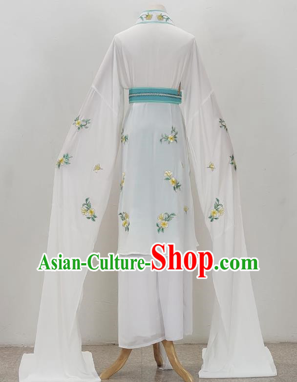 Yue Opera Hua Dan Costumes Huangmei Opera Costumes Long Water Sleeves Opera Dance Performance Costumes