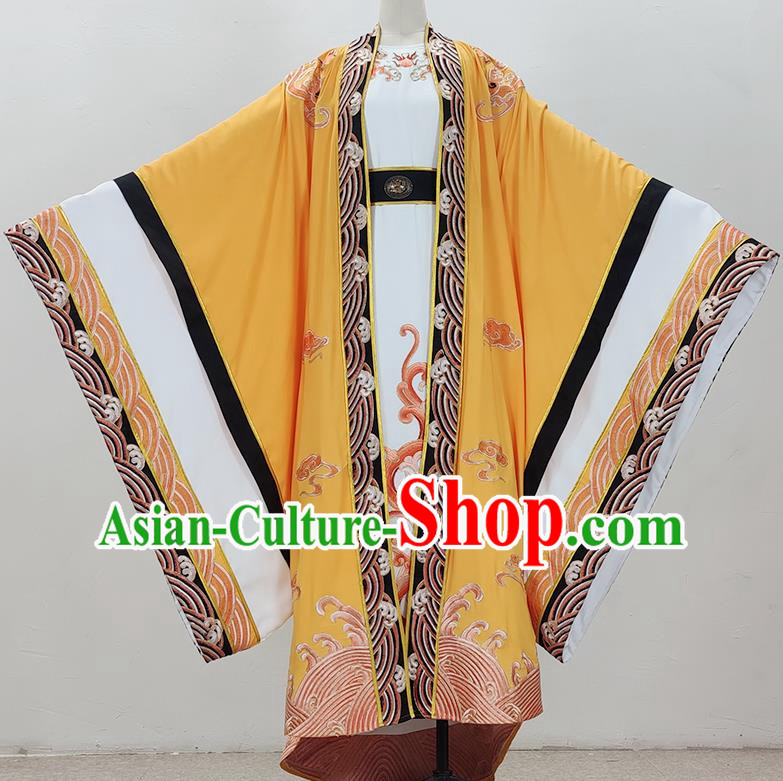 Drama Big Sleeved Emperor Costumes Ancient Costumes Shaoxing Opera Huangmei Opera Costumes New Xiaosheng Clothes Prince