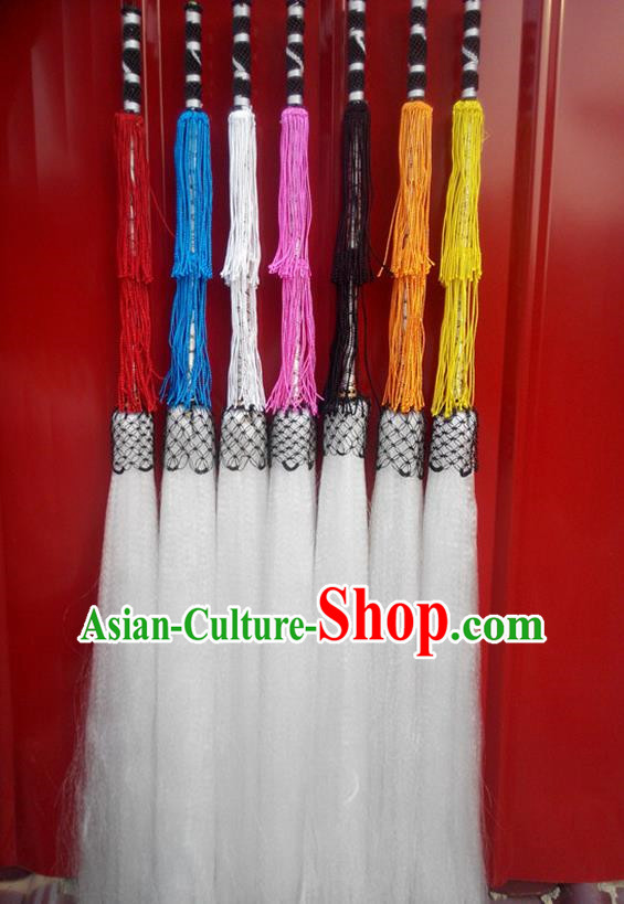 Whisk Props Tai Chi Horsetail Whisk Monk Taoist Props Opera Drama Stage Performance Props Martial Arts Supplies