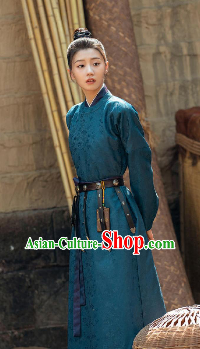 Ancient Chinese Tang Dynasty Clothing Traditional China Hanfu TV Series Drama Go East Female Swordsman Lin Su Su Costume
