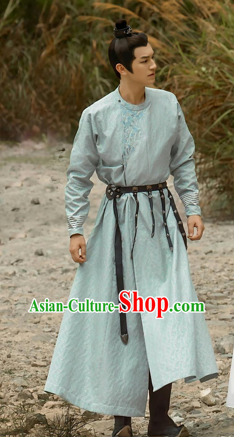 TV Series Drama Strange Tales of Tang Dynasty Official Lu Ling Feng Costume Ancient Chinese Young Childe Clothing Traditional China Hanfu Robe