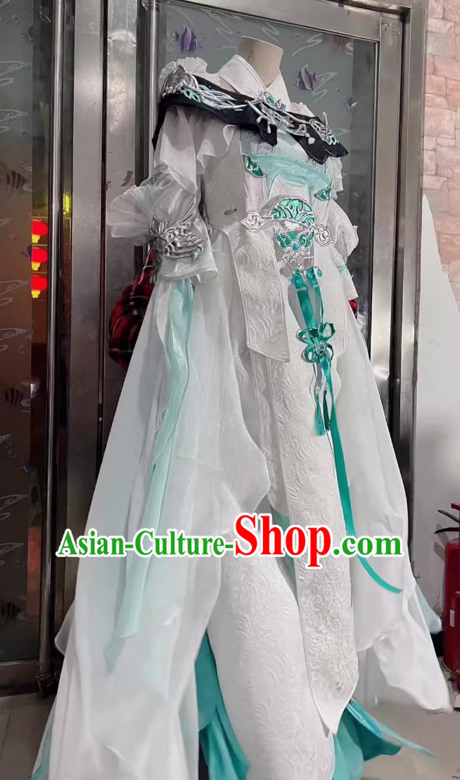 Ancient Chinese Princess Costume China Online Game Sword Heroes Fate Cosplay Changge Sect Woman Dress