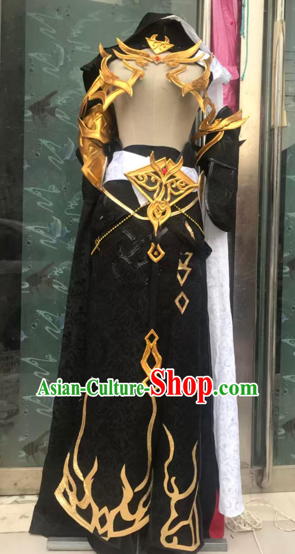 Cosplay Online Game Sword Heroes Fate Mingjiao Warrior Costume China Wuxia Hero Outfit Ancient Chinese Clothing