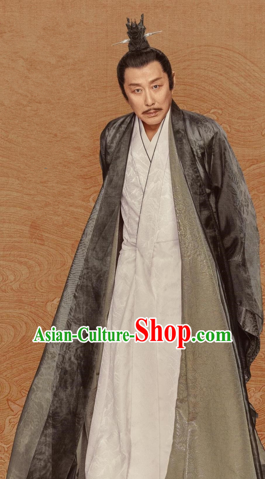 Ancient China Monarch Clothing Traditional Chinese Hanfu TV Series Qing Yu Nian Emperor of Qing Costume