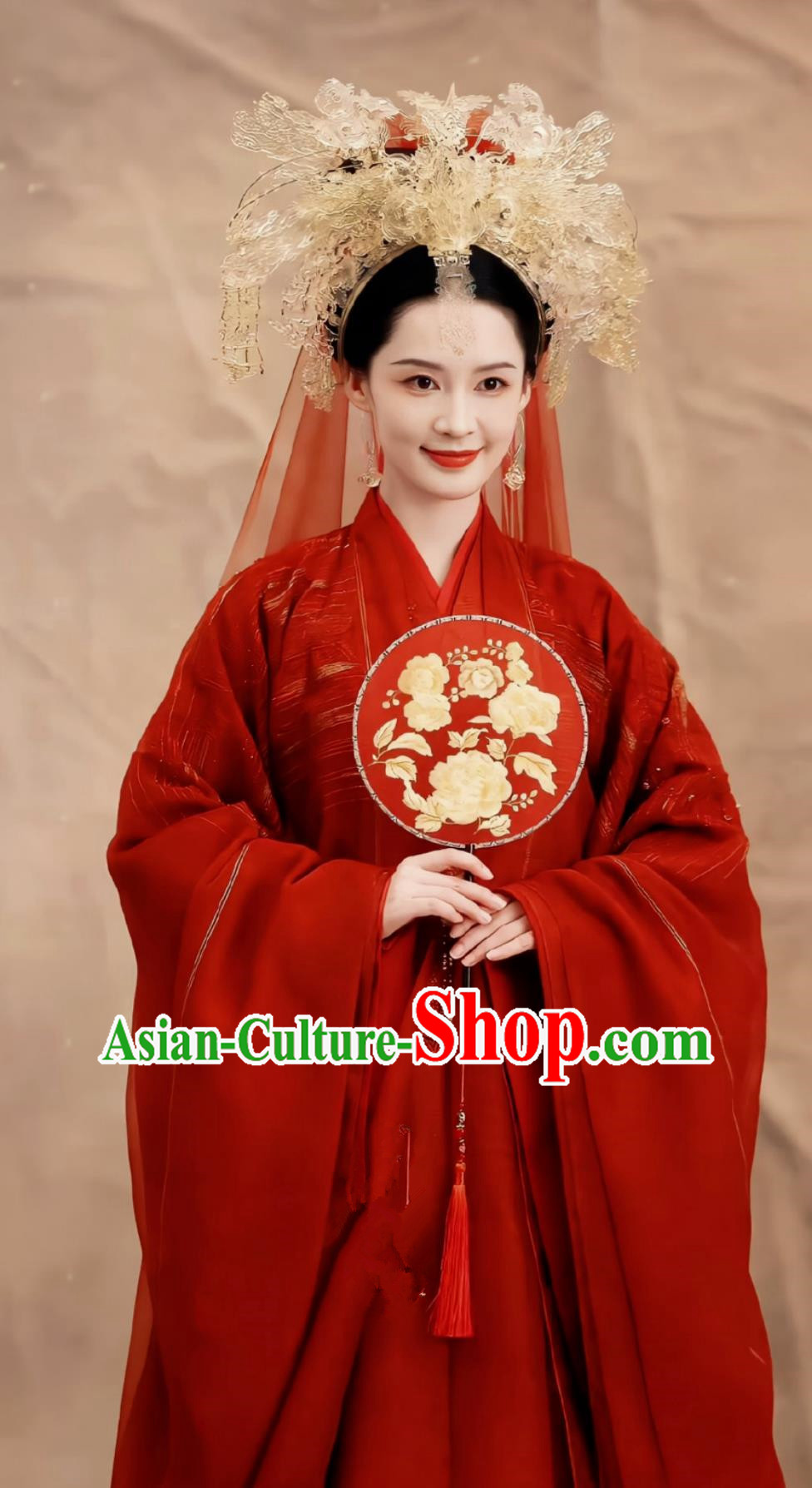 TV Series Joy of Life Lin Wan Er Wedding Costume Ancient China Princess Clothing Traditional Chinese Bride Red Hanfu Dress