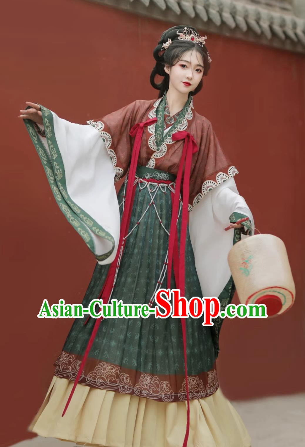 Ancient China Goddess Costume Chinese Traditional Hanfu Dress Tang Dynasty Court Empress Clothing Complete Set