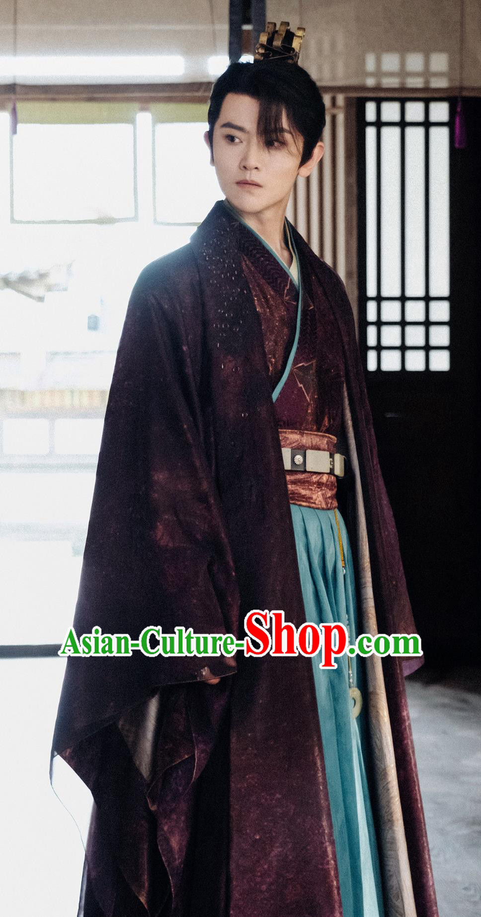 Ancient China Young Childe Clothing Traditional Chinese Male Hanfu TV Series Qing Yu Nian Prince Li Cheng Ze Costume
