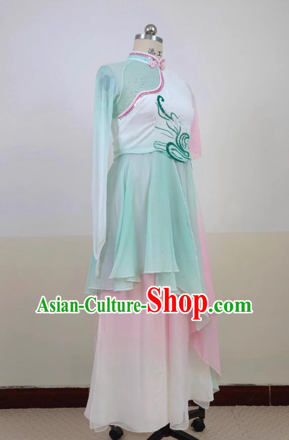 Chinese Folk Dance Clothing Taoli Cup Dance Contest Yangko Costume Women Yangge Dance Dress