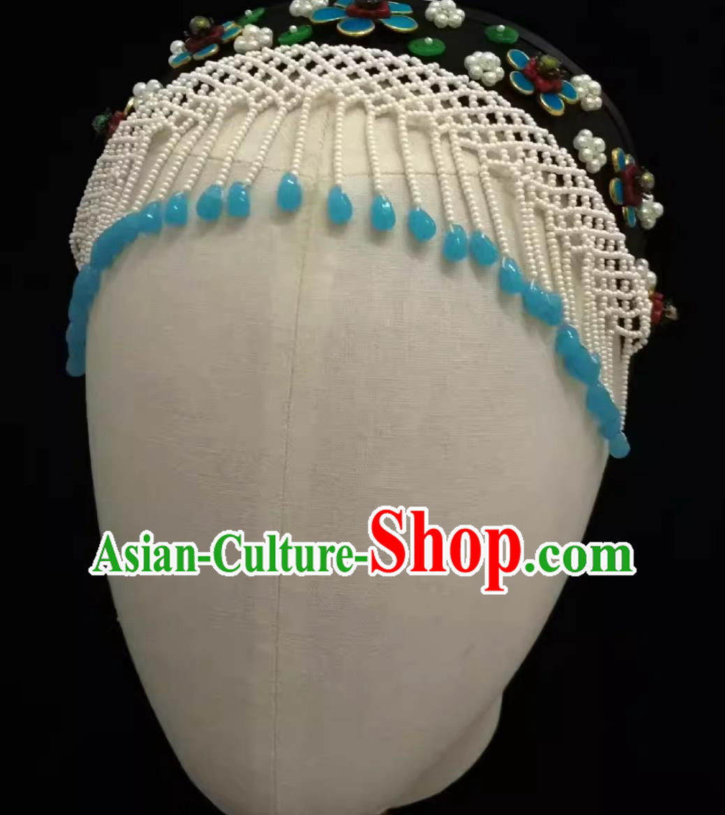 Ruyi Royal Love in the Palace Ancient Chinese Qing Dynasty Empress Headwear Handmade Gems Headband