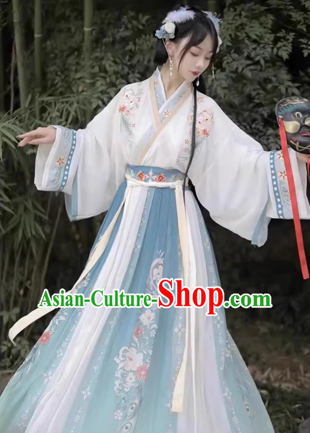 Chinese Jin Dynasty Court Lady Clothing Traditional Hanfu Dress Ancient China Princess Costume