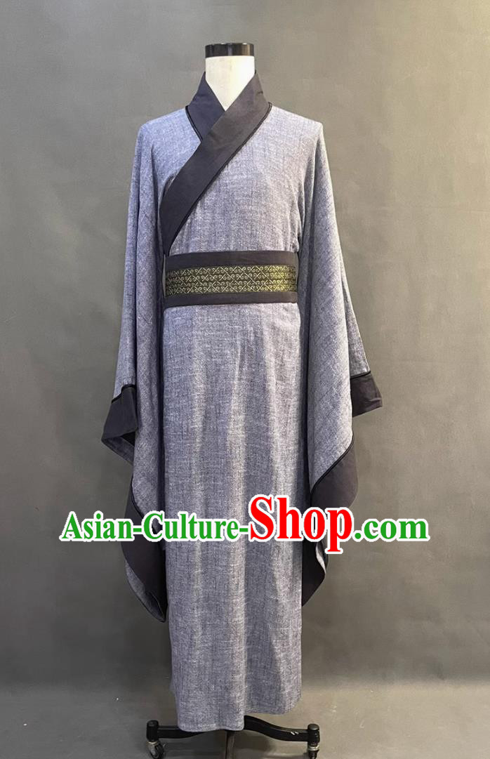 Traditional Chinese Costume Ancient China Physician Clothing TV Drama Romance of the Three Kingdoms Hua Tuo Hanfu