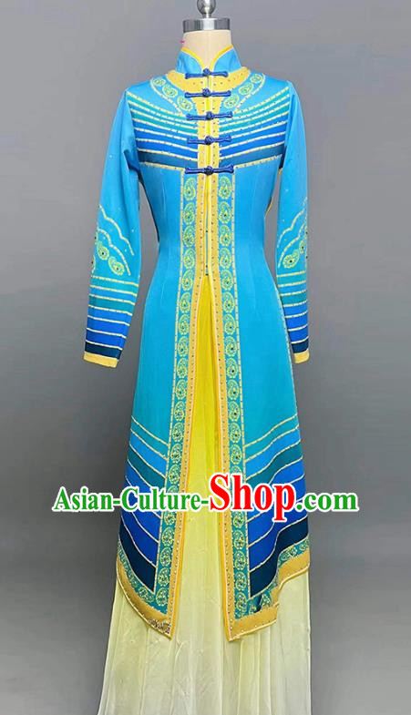 Hui Nationality Dance Costumes Display Costumes Minority Swing Skirt Dance Performance Costumes