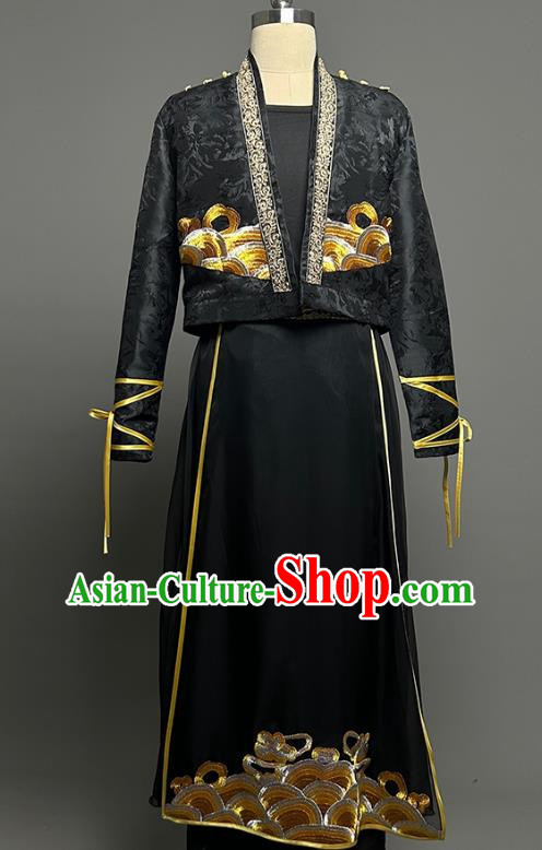 National Trend Dance Costumes Chinese Style Performance Costumes Classical Korean Dance Jazz Dance Suits Costumes Stage Performances