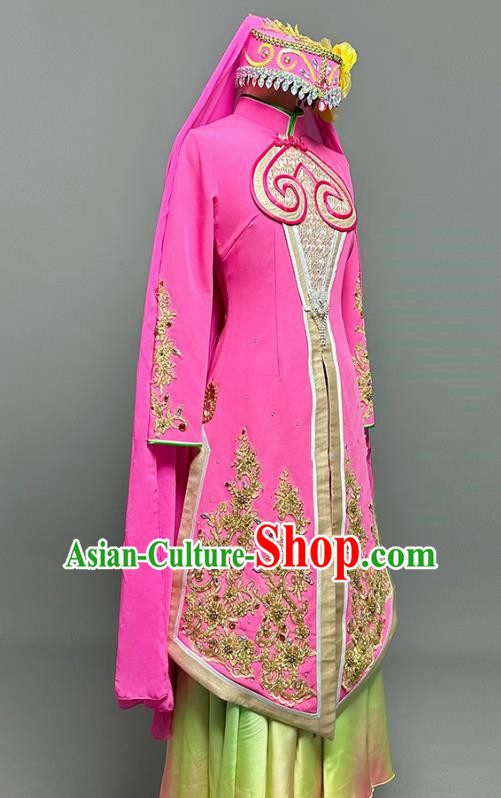 Xinjiang Uyghur Dance Costumes Ethnic Minority Costumes Stage Performance Costumes Hui Girls