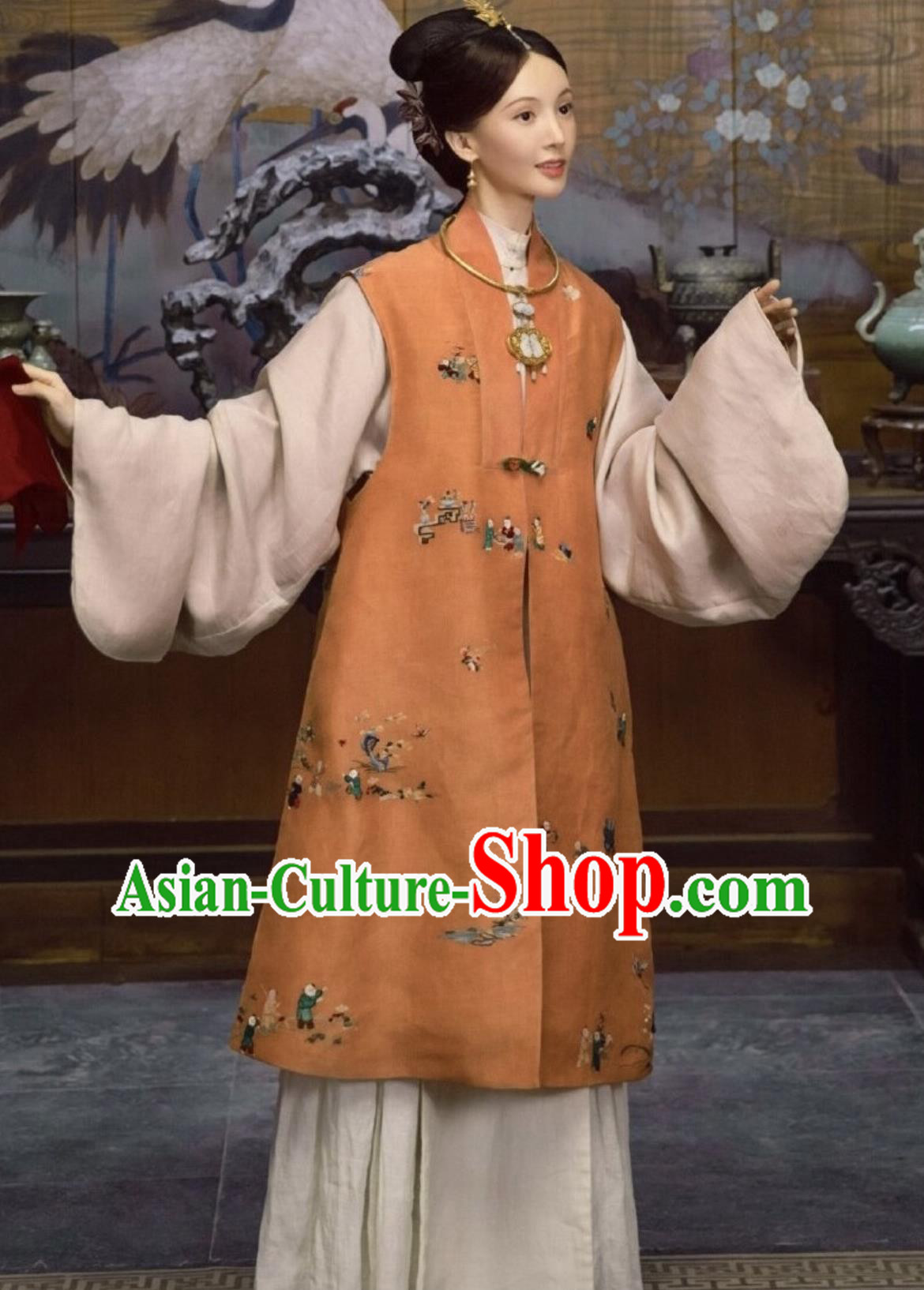 TV Series Song of Youth Ancient Young Mistress Xu Feng Qiao Dress Clothing Chinese Traditional Ming Dynasty Female Costumes