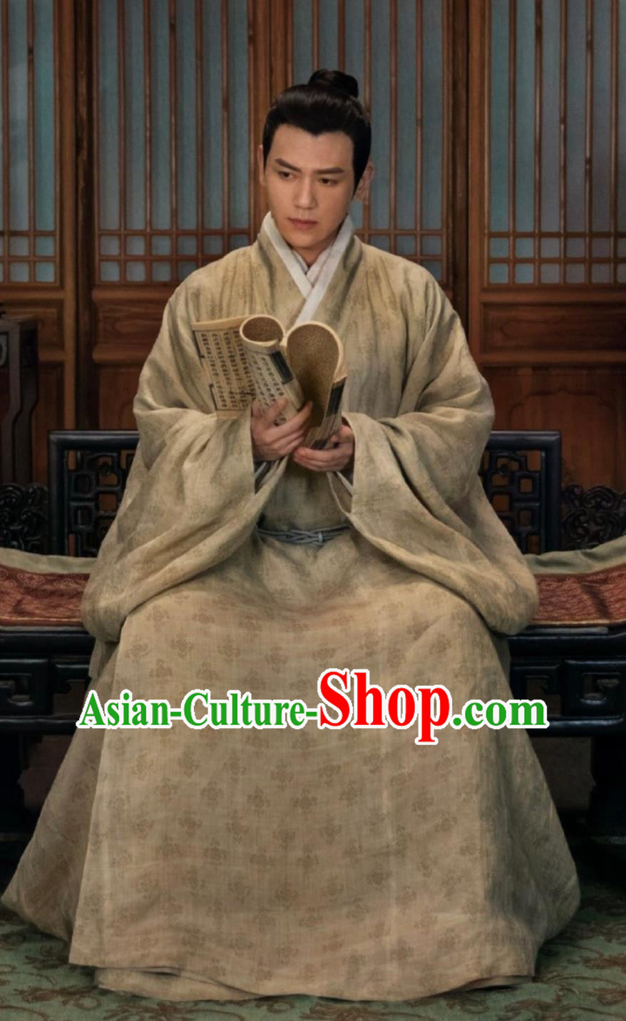 TV Series Song of Youth Childe Sun Shi Jie Robes Ancient Chinese Ming Dynasty Scholar Garment Costumes