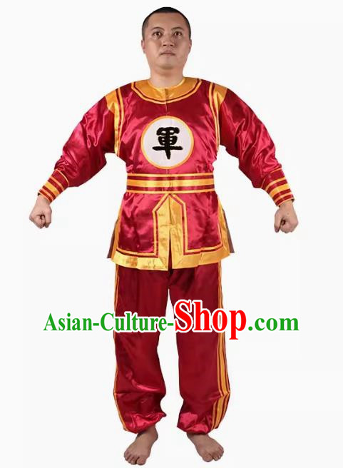 Chinese Ancient Costume Uniforms Military Uniforms Qing Dynasty Role Performance Uniforms Military Uniforms Ancient Soldier Official Uniforms Performance Costumes