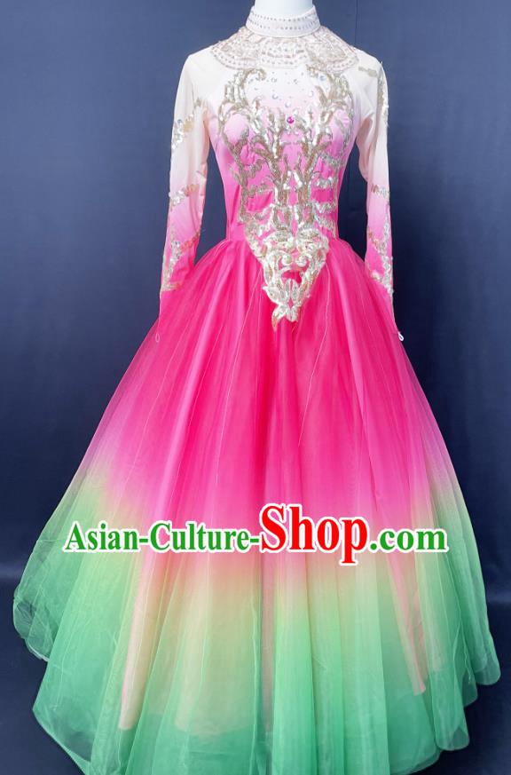 CCTV Spring Festival Gala All The Best Same Style Costumes Opening Dance Swing Skirt Song And Dance Long Skirt