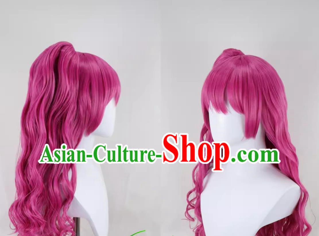 Cosplay Fake Hairy Dream Girl Qiao Kexing Cos Wavy Curly Hair Custom Wig