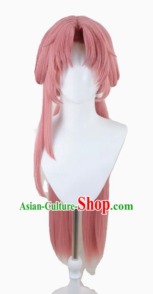 Cosplay Fake Hair Collapses The Starry Sky Railway Talisman Cos Wig Ponytail